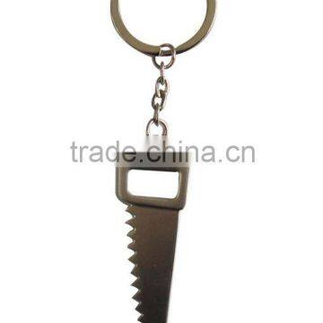 metal mini saw shape key chain for promotion