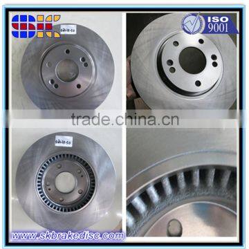 Professional manufacturer auto spare parts plate disc brake rotor for hyunda