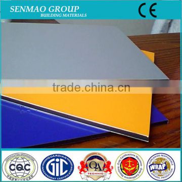 interior decorative perforated sheet/wall decoration metal/6mm Anodized Aluminium Composite Panel