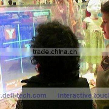 New Arrival 50" Interactive Touch Foil Reusable Side Version/10 Points  Through Glass/LCD/LED Screen Hot Sale