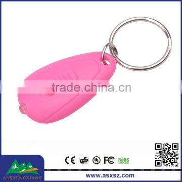 395nm UV Purple Light Cheap Mini LED Flashlight Keychain