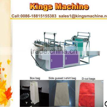 2016 New D Cut Nonwoven Bag Making Machine(Kings brand)