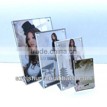 JLP manufacturing acrylic vase with photo frame
