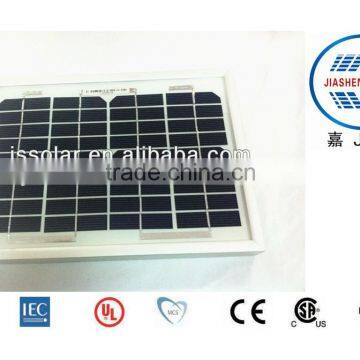 Mono solar panel 5W for solar power system