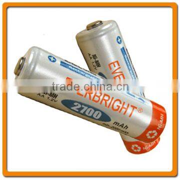 Hot Sale AA 1.2V Rechargeable Battery Dry Cell