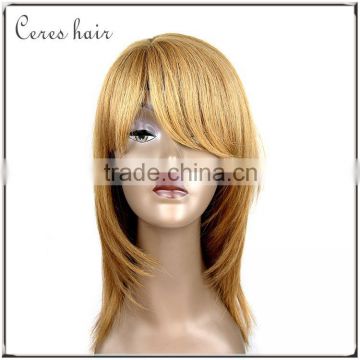 27F/30 color can be changed factory wholesale Brazilian natural hair wigs