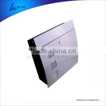 High quality custom stainless steel free standing mailbox post For Promotion