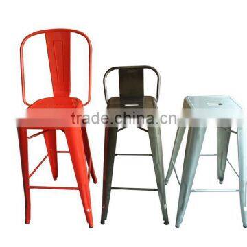 Commercial Use Metal High Stool Chair for Bar Furniture photo-6