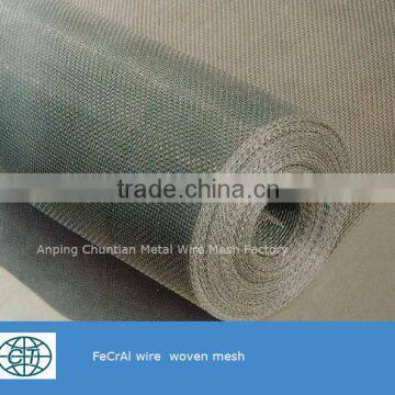 Hot Sales Low Price FeCrAl Heating Resistance Alloy Woven Wire Mesh photo-2