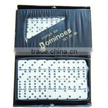 24*21*7MM Top Quality Plastic Domino Toys with Promotions