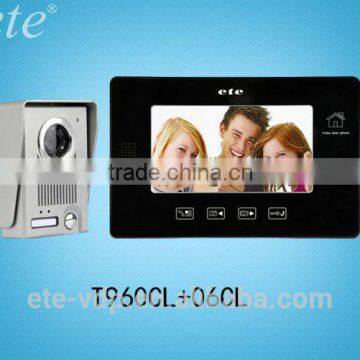 7 inch 2.4ghz wireless video door entry system for apartment