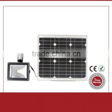 High Brightness PIR Motion Sensor 10w Outdoor Led Solar Flood Light photo-2