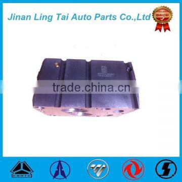 Original steel four-valves cylinder head truck parts for beiben