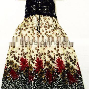 100% ORGANIC COTTON AOP FROCK