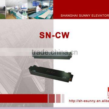 Compound material counterweight block