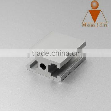 Shanghai factory price per kg !!! CNC aluminium profile T-slot P8 20x40C in large stock