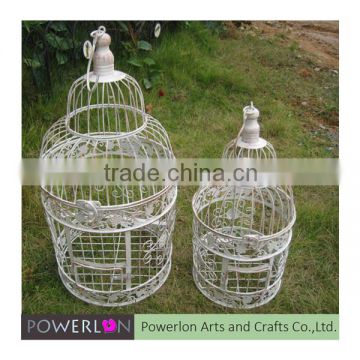 2/s Wedding Decoration Metal Antique Bird Cage