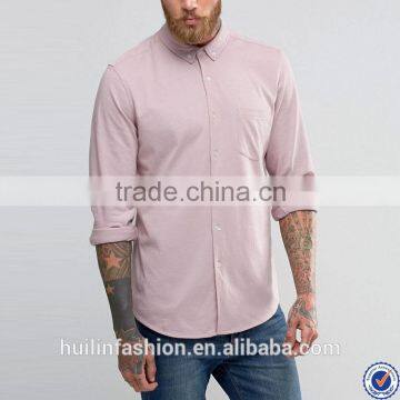 latest shirts for men pictures long sleeve chest pocket mens dress shirts in dusty pink                        
                                                                                Supplier's Choice