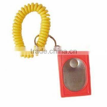 Wholesale promotional dog toys plastic training clicker