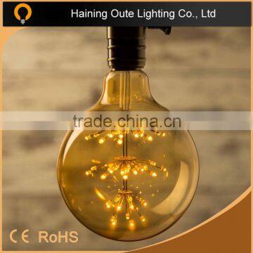 2016 New Product Pendant Lighting E27 1.6W Clear Glass Led Bulb