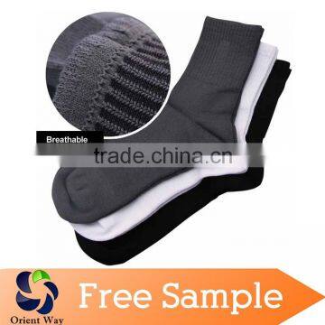 custom fiber 100% men bamboo sock wholesale