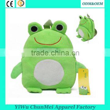 2016 new school bags frog 3D plush bags children's backpacks kids 1-2 years baby backpacks wholesale                        
                                                                                Supplier's Choice