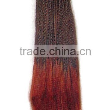 straight hair perm ombre colored hair weave made in china