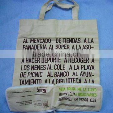 Recycled cotton canvas fabric designer bags/cotton tote bags