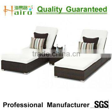 synthetic rattan outdoor lounge