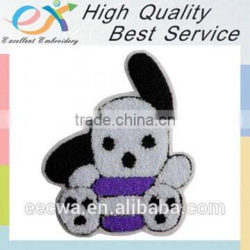 professionally custom embroidered chenille animal