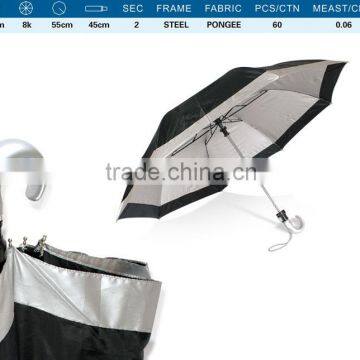 Cheap cute Automatic Promotion Umbrella Anti-UV Folding Clear Rain Umbrella