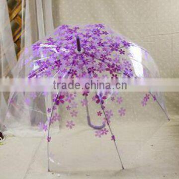 PVC transparent umbrella