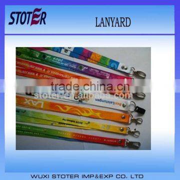 custom printed polyester lanyard