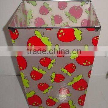 plastic waste bin