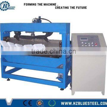 Automatic Metal Roofing Sheet Crimping Machine, PLC Control System Roof Panel Curving Machine