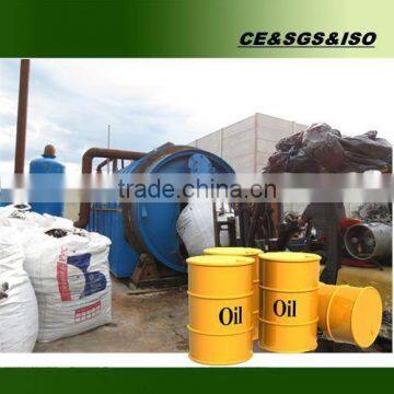 Q245R waste scrap tyre pyrolysis machine with CE ISO SGS