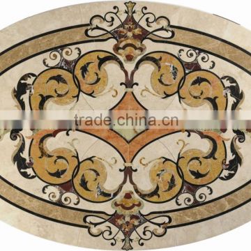 Wholesales hot sale style waterjet marble carpet floor