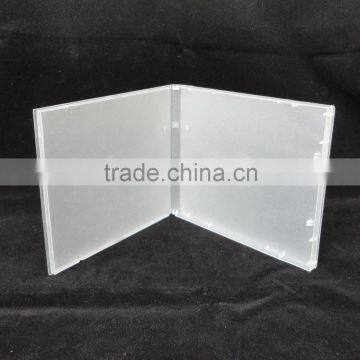 10mm Frosty Clear Double PP CD Storage Case photo-3