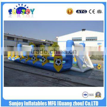 SUNJOY 2016 hot selling inflatable soccer field inflatable football game for sale