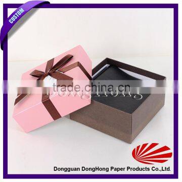 Chocolate Wedding Sweet Brownie Packaging Box photo-6