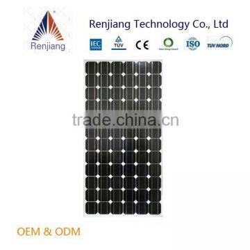 High efficiency 280W mono solar panel with high quality solar cells