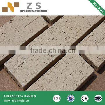 clay bricks architectural facade terracotta wall siding dry hanging system exterior wall terracotta tiles facade ceramic panel