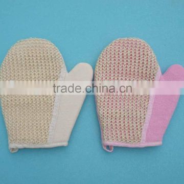 Sisal bath glove