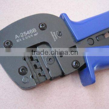 Solar PV Crimping Tool,MC4 Crimping Tool for for solar panel connector 2.5,4,6mm2 A-2546B