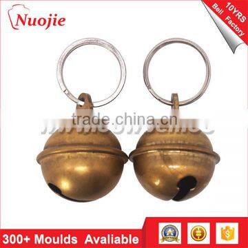 Lasted Hot selling promotional cow bell keychain as christian keychains gift