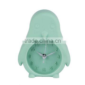 2016 new design bird shape silicon clock