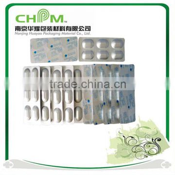 alu plastic alu bottom foil for medicine