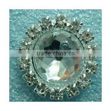 factory wholesale custom design large buttons rhinestone