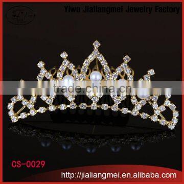 newest pageant hair jewelry wedding bridal crown tiara