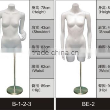 Material Friendly Half Body Bust Mannequin For Female Underwear Wholesale